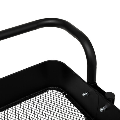 Desserte à roulettes 3 niveaux, noir Black edition