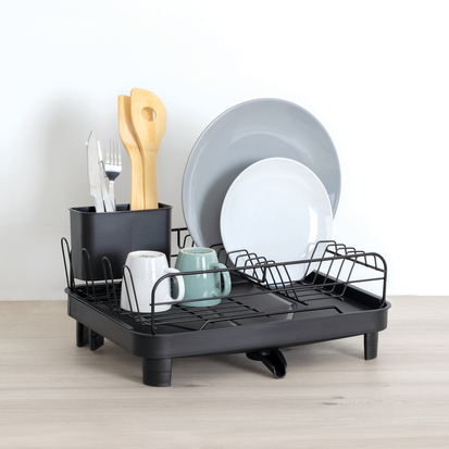 Égouttoir extensible, noir Black edition