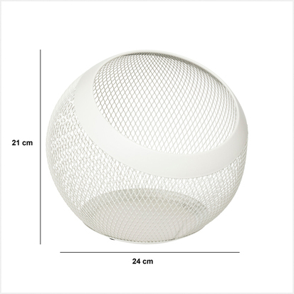 Porte-capsules rond, beige Mayaj