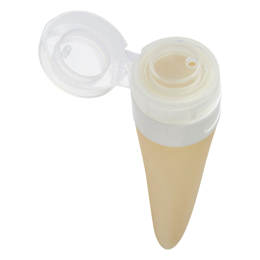 3 tubes en silicone avec trousse de rangement 