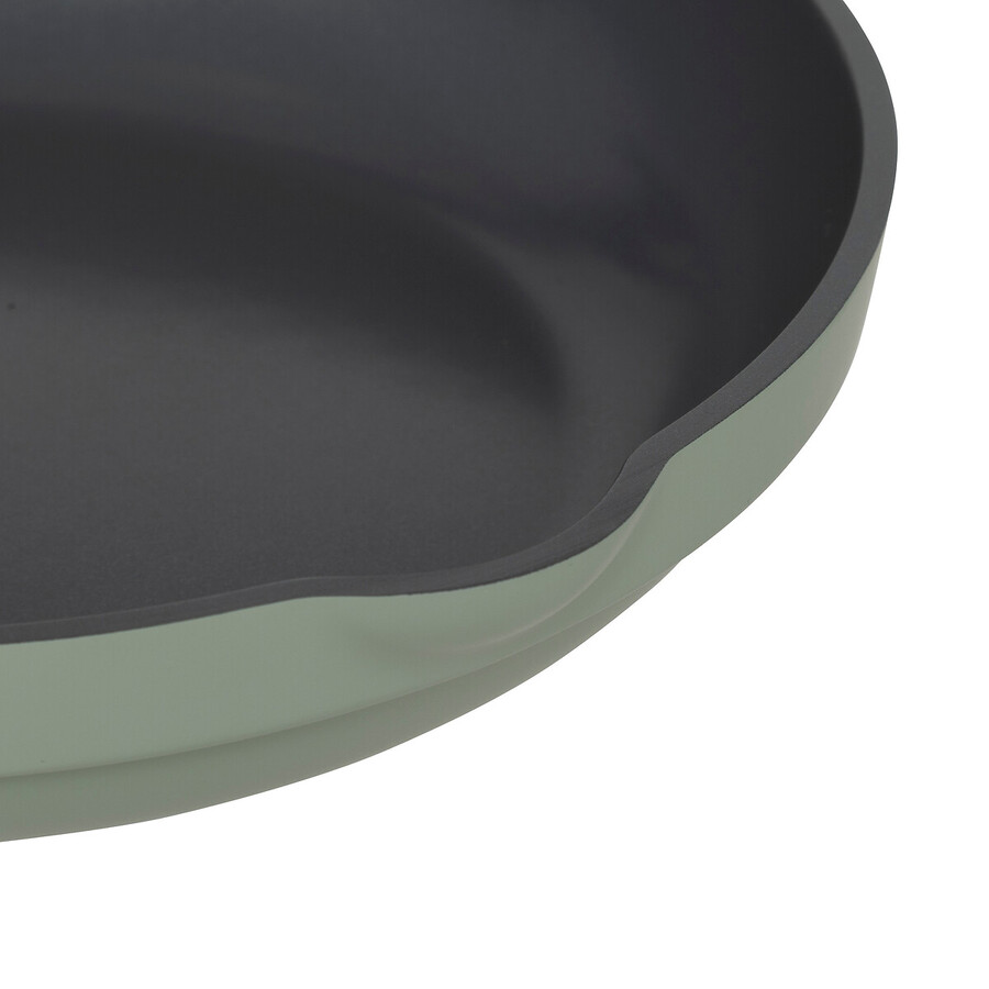 Poêle aluminium forgé 24 cm, vert Horizon