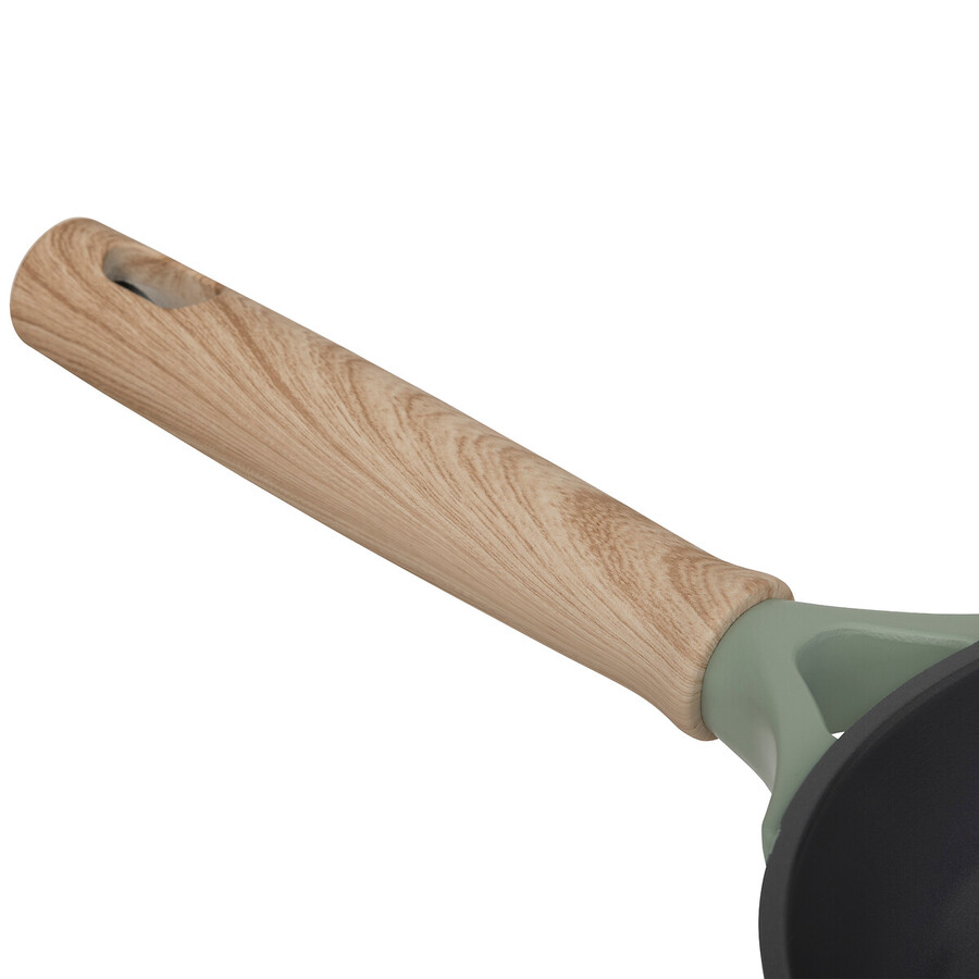 Poêle aluminium forgé 24 cm, vert Horizon