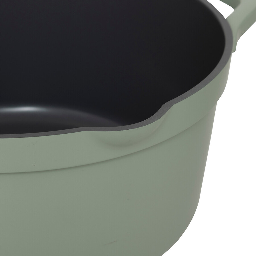 Faitout aluminium forgé, 24 cm, vert Horizon