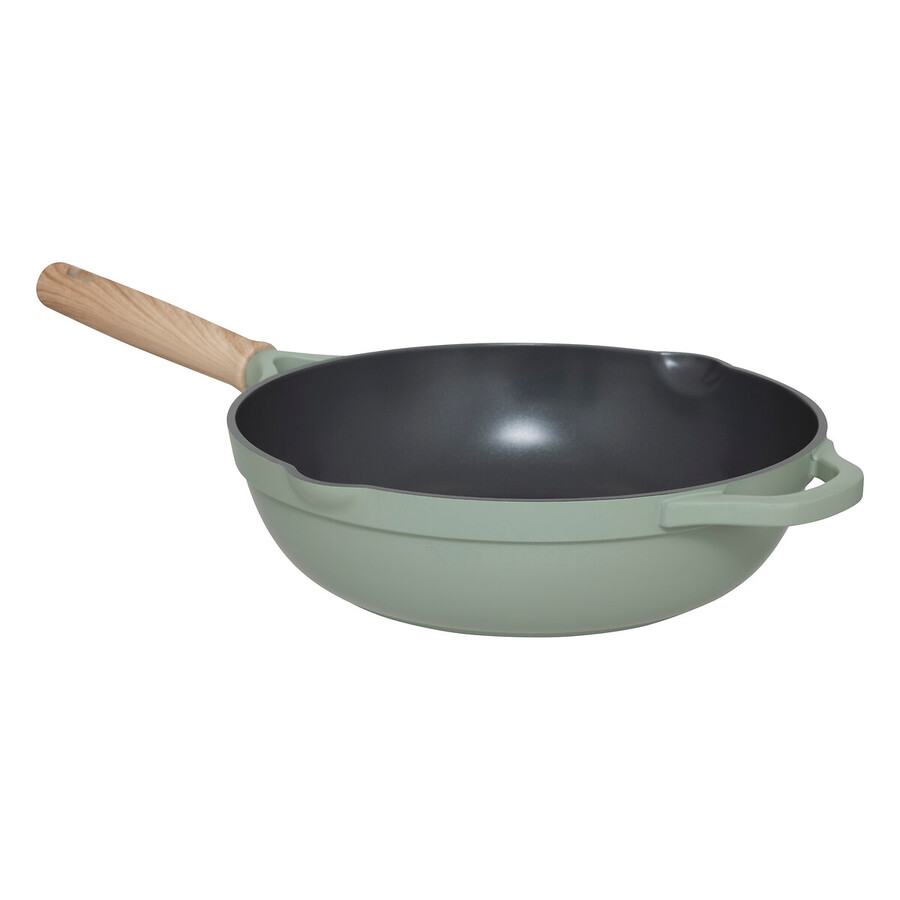 Sauteuse fonte d'aluminium vert, 28 cm Horizon