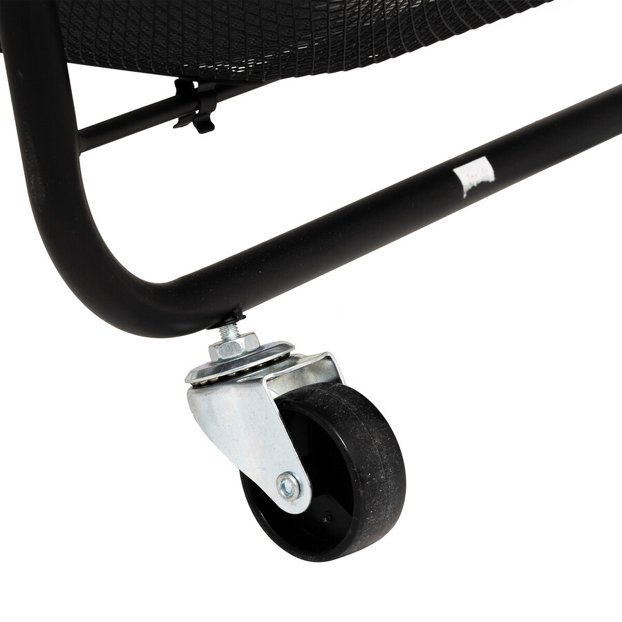 Desserte à roulettes 3 niveaux, noir Mayaj