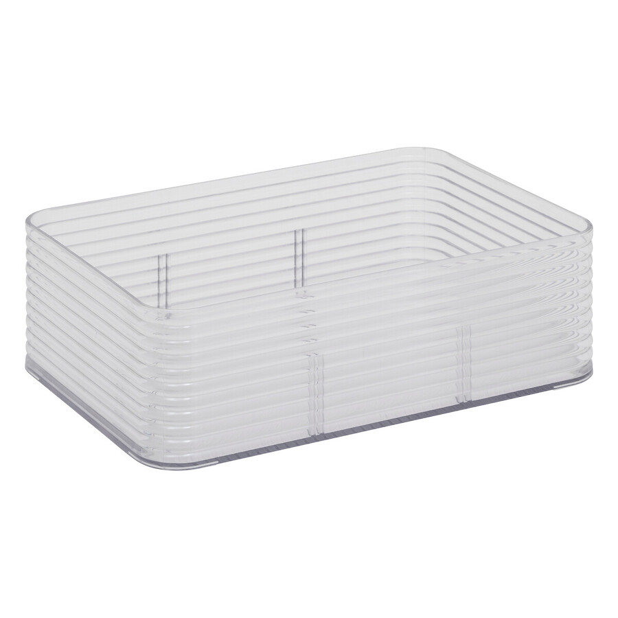 Organisateur 3 compartiments, transparent Plastor