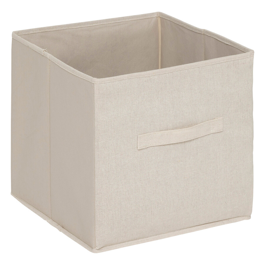 Banc de rangement avec 2 paniers, bambou Tidy box