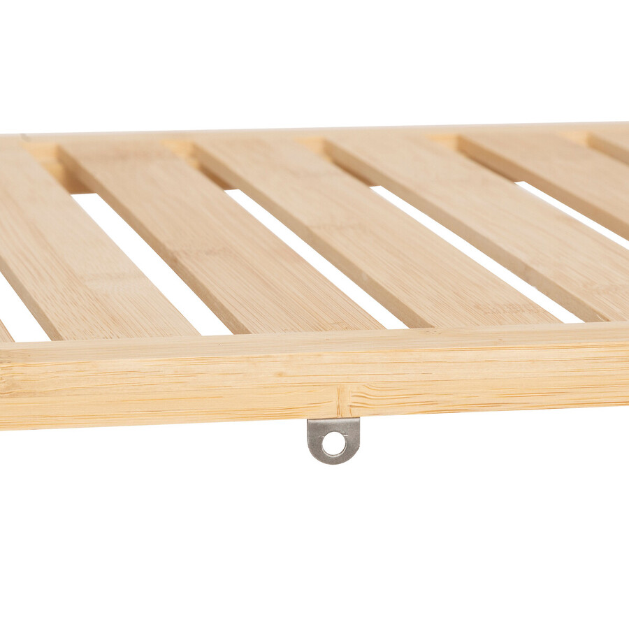 Etagère avec 2 sacs à linge, bambou Tidy box