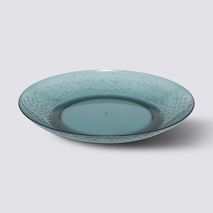 Assiette 27 cm, bleu pétrole Estiva