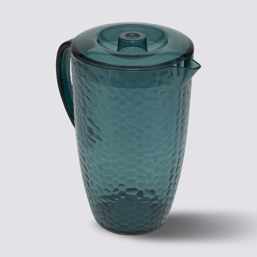 Pichet avec couvercle 2l, bleu pétrole Estiva
