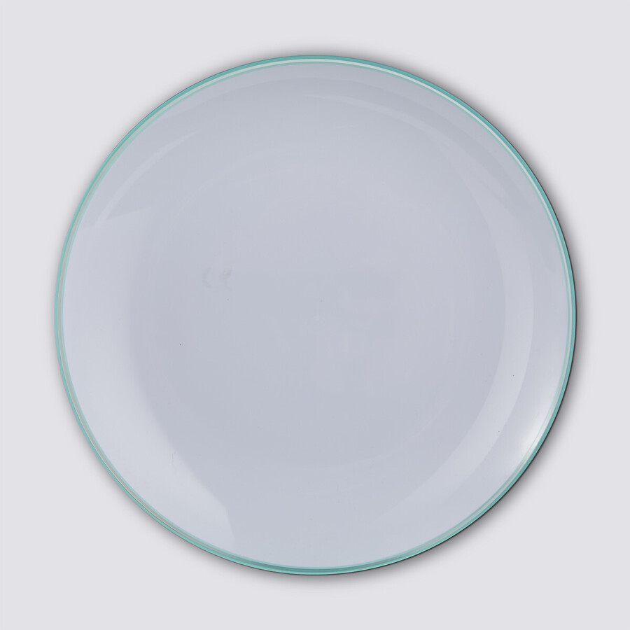 Assiette 25 cm, vert menthe Square