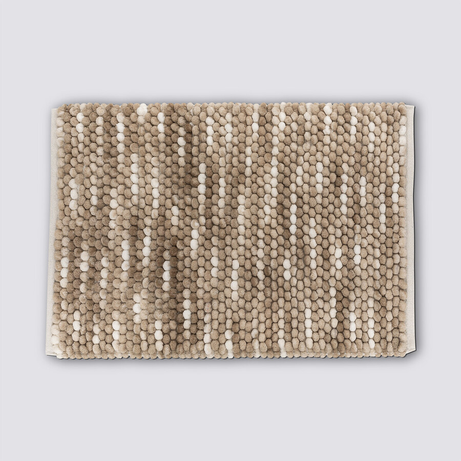 Tapis boule, 75x50 cm, beige 