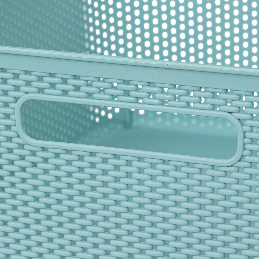 Panier en platique 11l, bleu artic Crochy