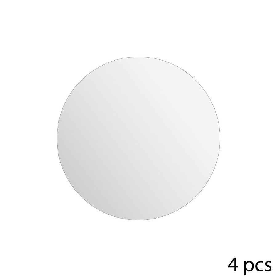 4 miroirs adhésifs ronds, d.20 cm 
