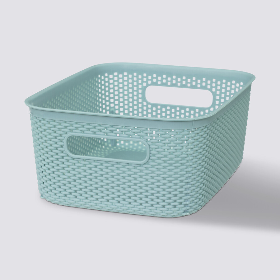 Panier en plastique 4l, bleu artic Crochy