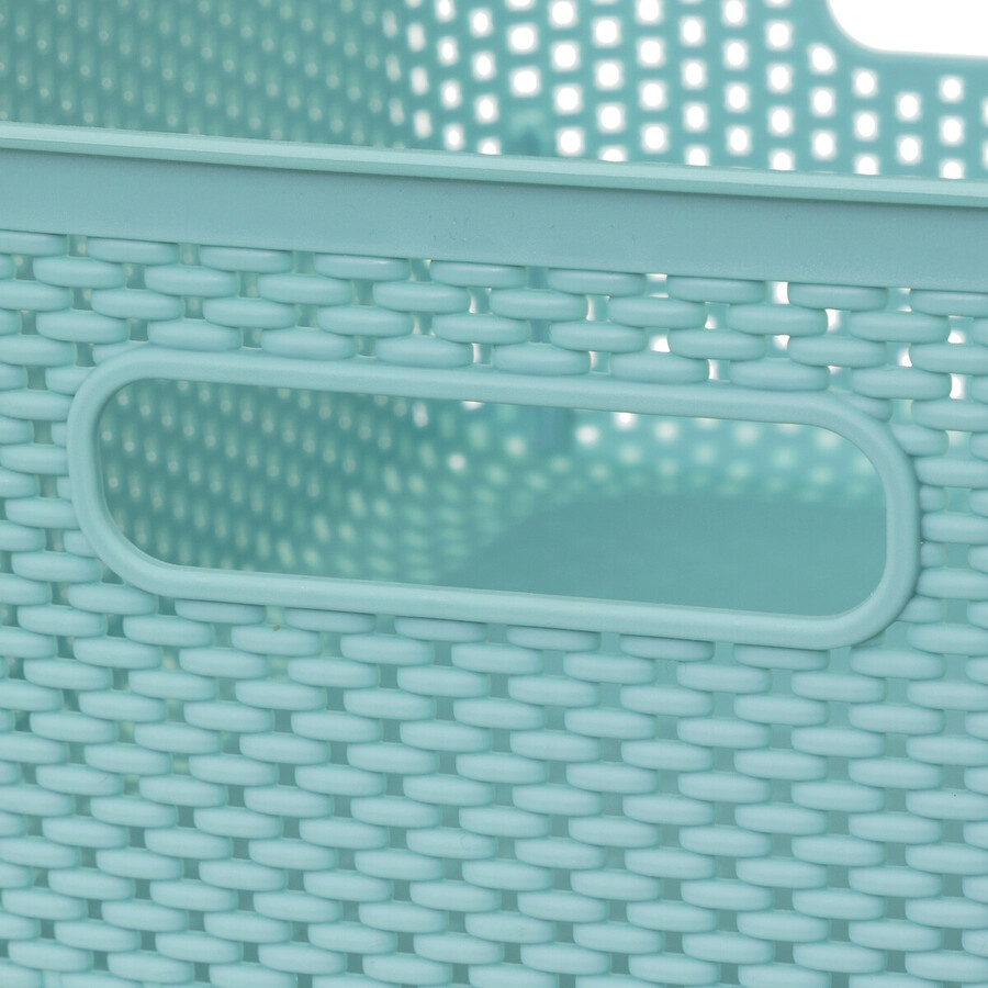 Panier en plastique 4l, bleu artic Crochy