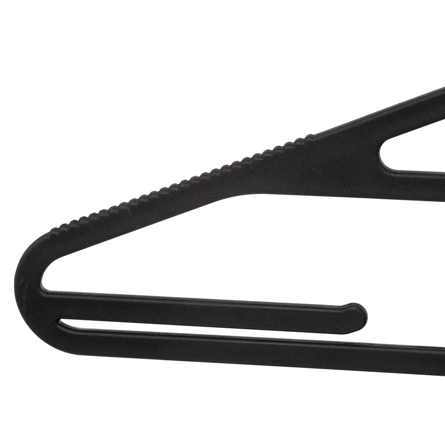 Lot de 5 cintres fins antidérapants, noir Hang'up