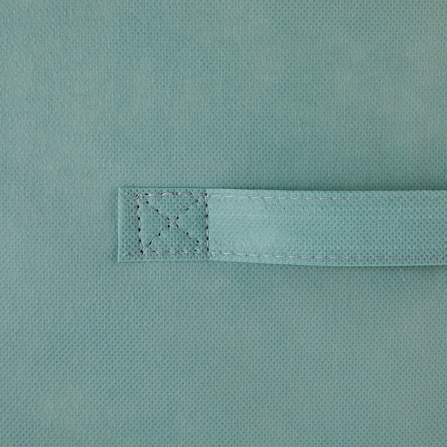 Panier tissu lanière 31x31 cm, vert céladon Mix'n modul