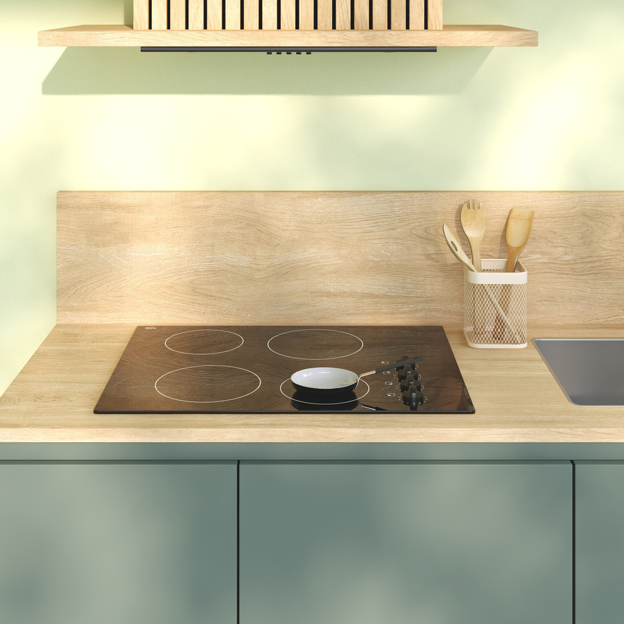 Poêle à oeufs 14 cm, noir 