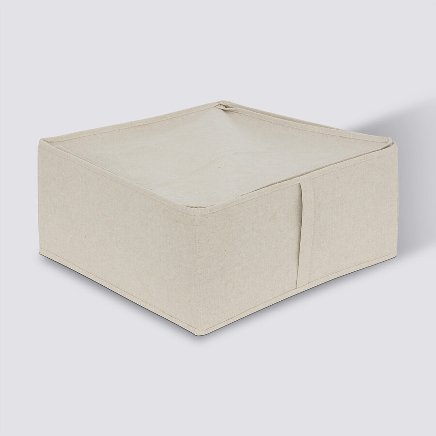 Housse de rangement rigide, beige Dressy +