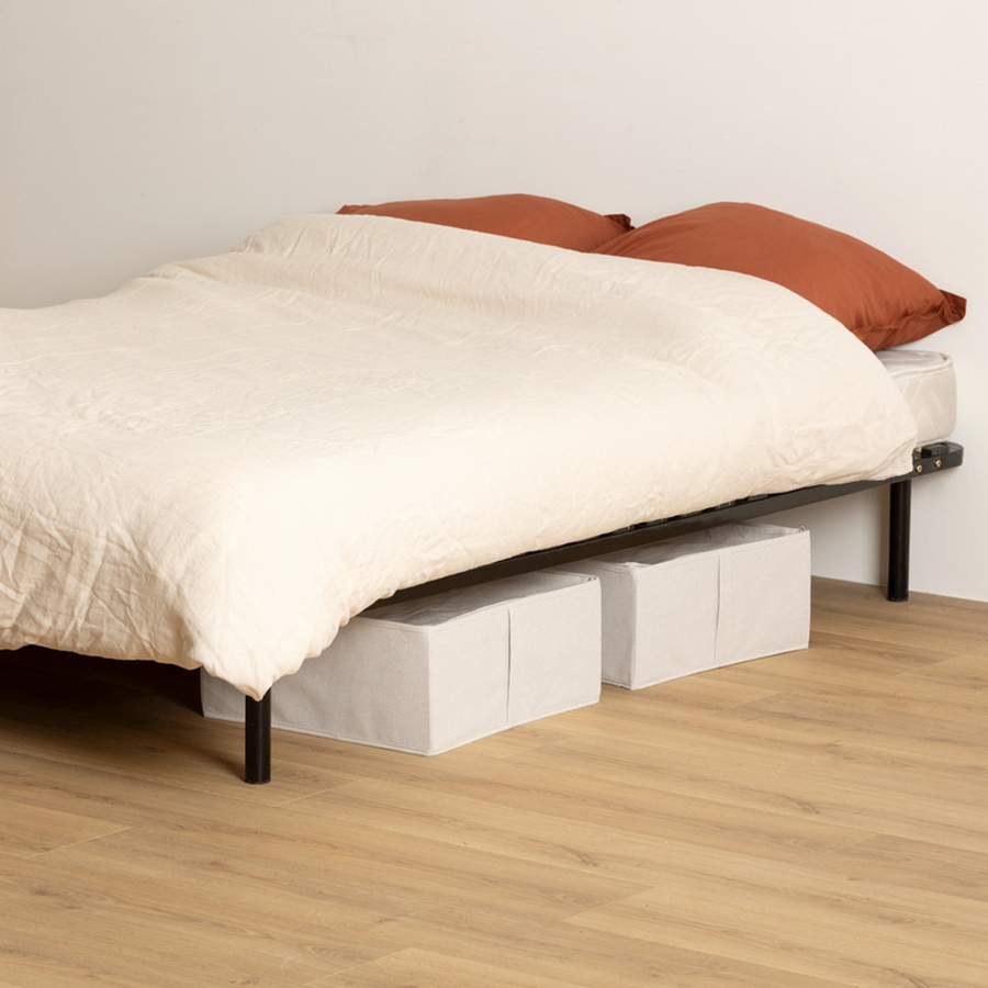 Housse de rangement rigide, beige Dressy +