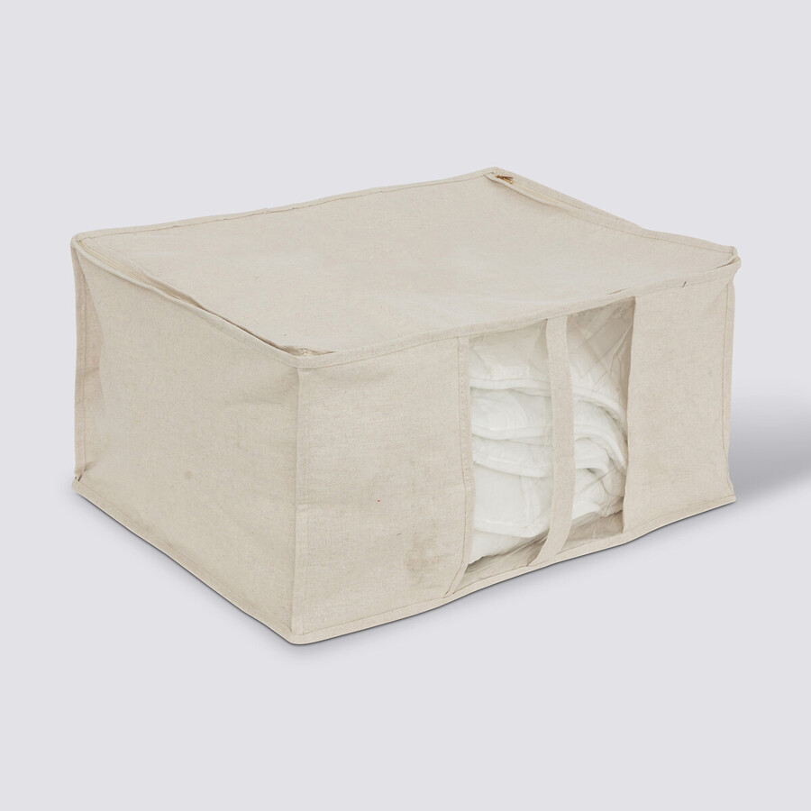 Housse de rangement souple, 60x30 cm, beige Dressy +