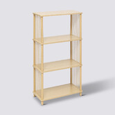 Etagère 4 niveaux, beige