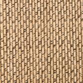 Panier à linge 60l, bambou et noir