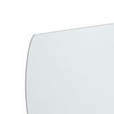 Miroir mural vague 120x20cm 