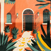 Sac de shopping, 45x43 cm 