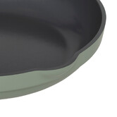 Poêle aluminium forgé 24 cm, vert Horizon