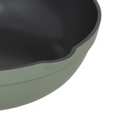 Sauteuse fonte d'aluminium vert, 28 cm Horizon