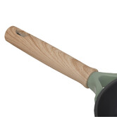 Sauteuse fonte d'aluminium vert, 28 cm Horizon