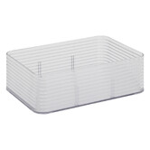 Organisateur 3 compartiments, transparent Plastor