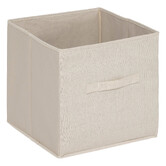 Banc de rangement avec 2 paniers, bambou Tidy box