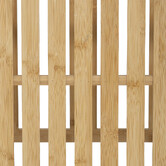 Banc de rangement avec 2 paniers, bambou Tidy box