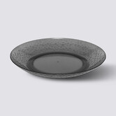 Assiette 27 cm, gris charbon Estiva