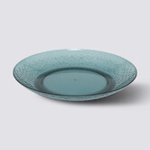 Assiette 27 cm, bleu pétrole Estiva