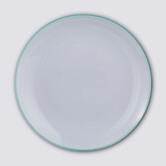 Assiette 25 cm, vert menthe Square