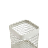 Pot à ustensiles métal, beige Mayaj