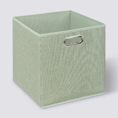 Panier tissu 31x31 cm, bleu pétrole Mix'n modul