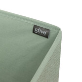 Panier tissu 31x31 cm, bleu pétrole Mix'n modul