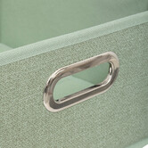 Panier tissu 31x15 cm, vert clair Mix'n modul