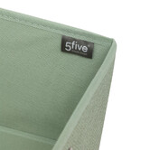 Panier tissu 31x15 cm, vert clair Mix'n modul