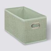 Panier tissu 15x31 cm, vert olive Mix'n modul