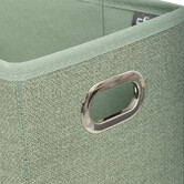 Panier tissu 15x31 cm, vert olive Mix'n modul