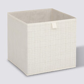 Boite de rangement 31x31 cm, beige 