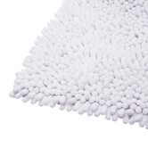 Tapis chenille, 50x80 cm, blanc 