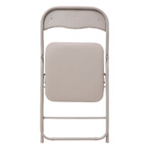 Chaise pliante, beige