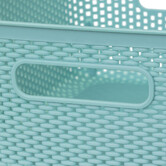 Panier en plastique 4l, bleu artic Crochy